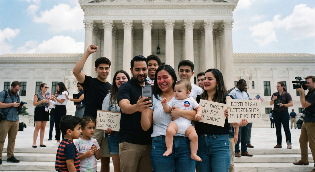 Victoire pour le droit du sol (Birthright Citizenship) : La Cour suprême protège la citoyenneté à la naissance